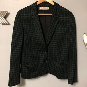 Vintage young Pendleton 100% virgin wool blazer